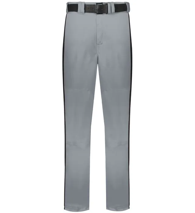 Russell Baseball Grey with Black Change Up Piped Adult Baseball Pants
