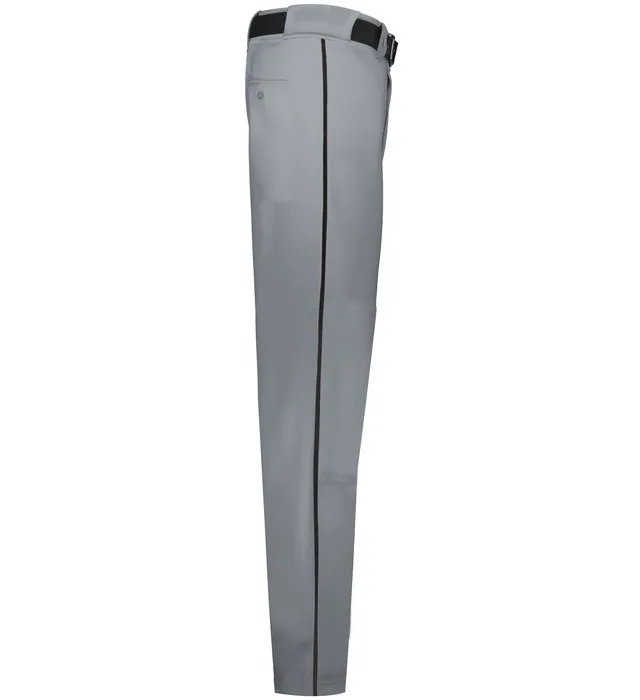 Russell Baseball Grey with Black Change Up Piped Adult Baseball Pants